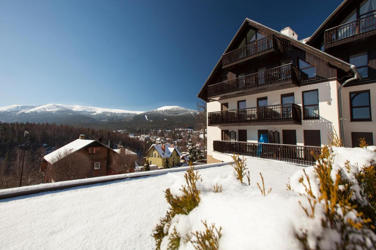 Apartament Panorama Gor - Centrum Miasta Z Widokiem Na Szrenice Szklarska Poręba Buitenkant foto