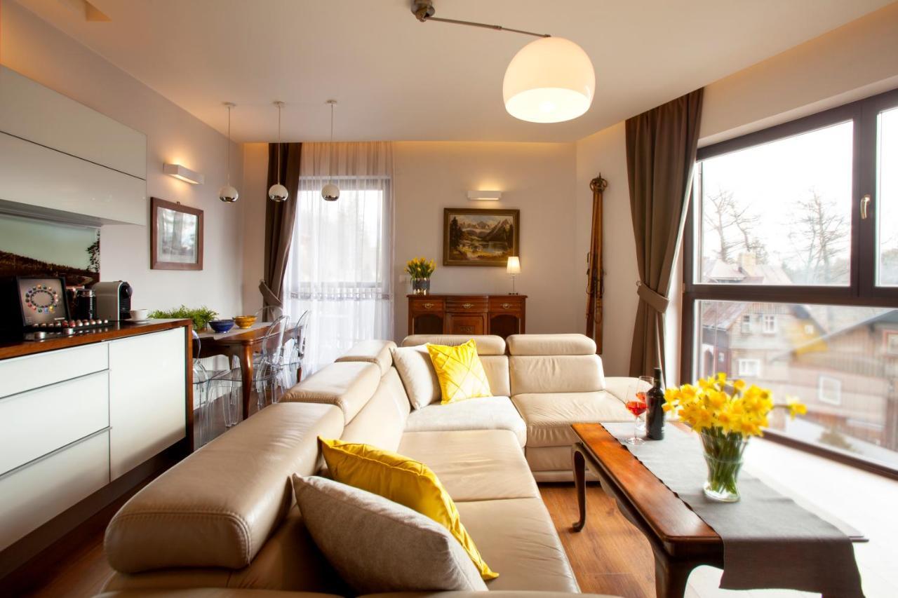 Apartament Panorama Gor - Centrum Miasta Z Widokiem Na Szrenice Szklarska Poręba Buitenkant foto