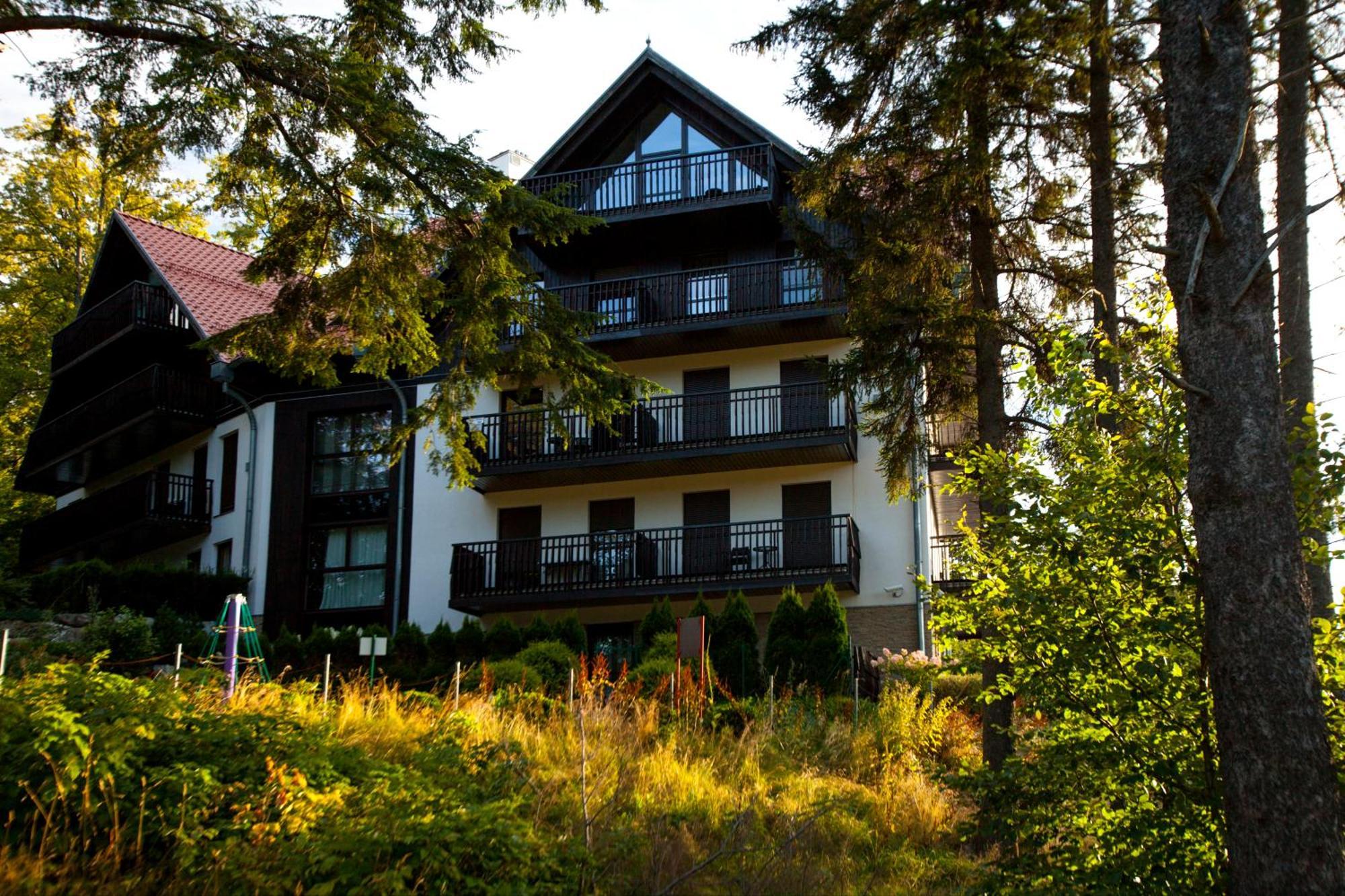 Apartament Panorama Gor - Centrum Miasta Z Widokiem Na Szrenice Szklarska Poręba Buitenkant foto