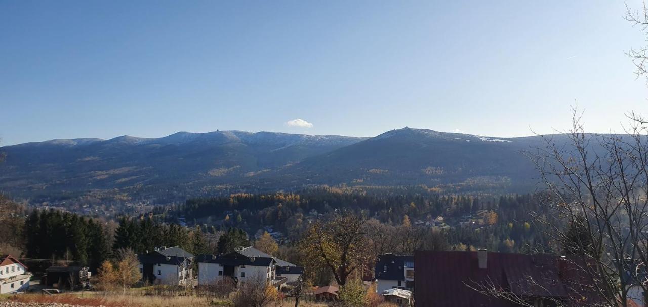 Apartament Panorama Gor - Centrum Miasta Z Widokiem Na Szrenice Szklarska Poręba Buitenkant foto